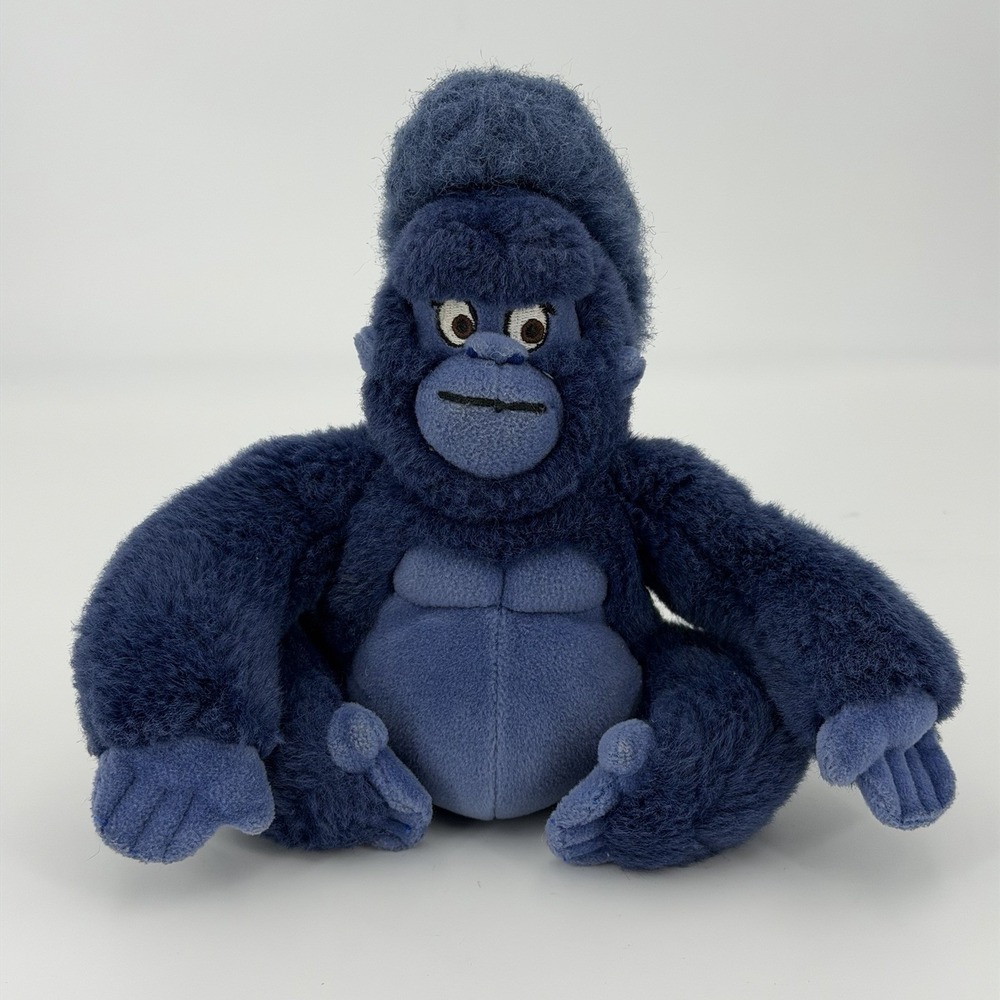 Disney Store Terk Bean Bag Plush Tarzan Gorilla Vintage 90s Toy 8"
